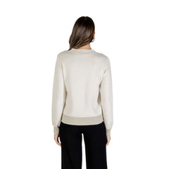 White Viscose Sweatshirt