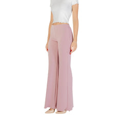 Multicolor Polyester Casual Pants