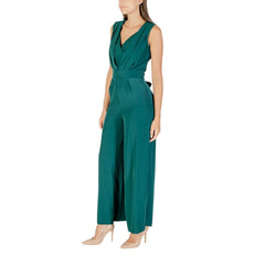 Bicolor Polyester Jumpsuit