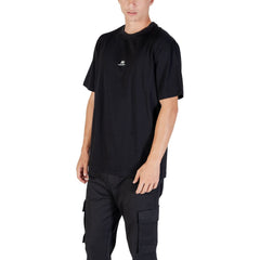 تي شيرت قطن أسود