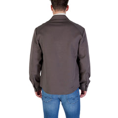 قميص جينز أخضر