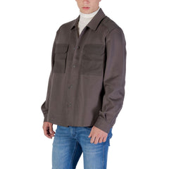 قميص جينز أخضر