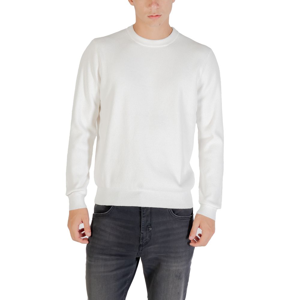 Beige Polyester Sweatshirt