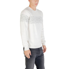 Beige Polyester Sweatshirt