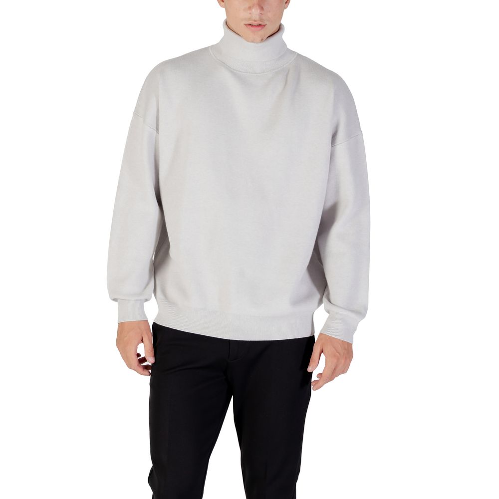 Gray Viscose Sweatshirt