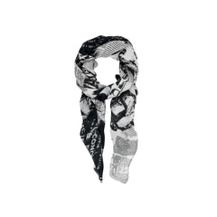 Black Viscose Scarf
