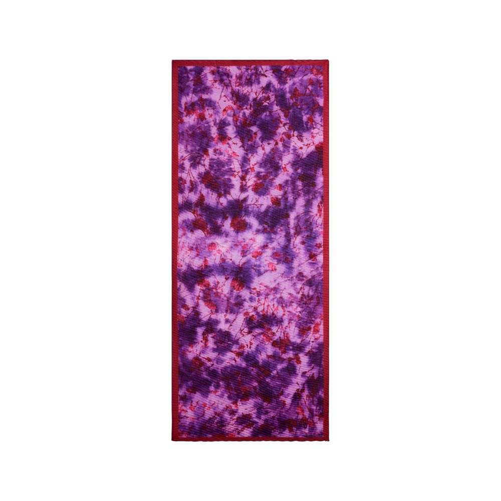 Purple Polyester Foulard