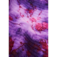 Purple Polyester Foulard