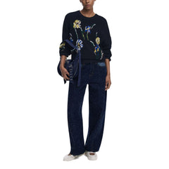 بلوزة قطنية سوداء