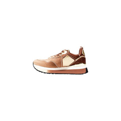 Brown Synthetic Chunky Sneakers
