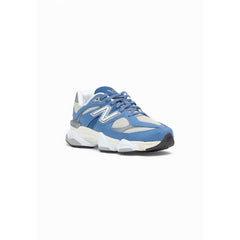 Blue Synthetic Athletic Sneakers