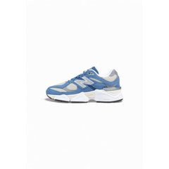 Blue Synthetic Athletic Sneakers