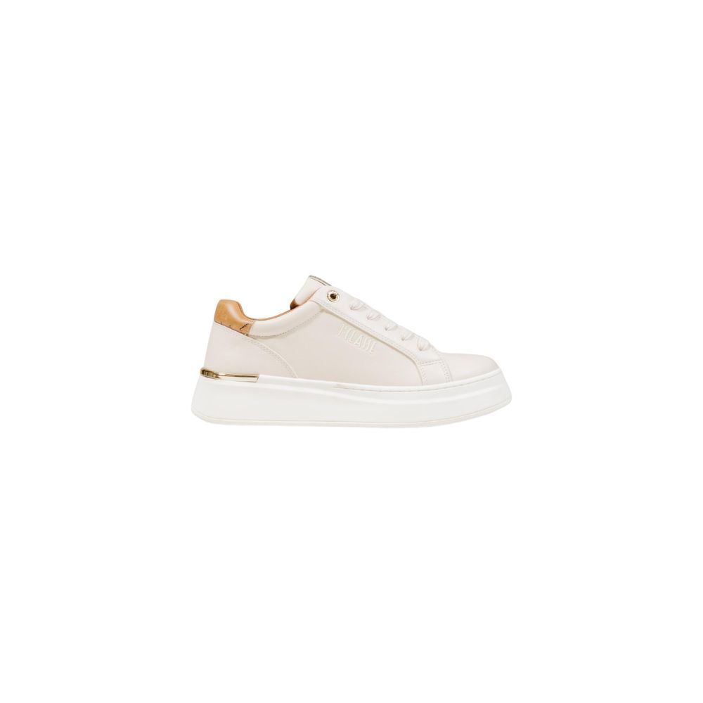 White Polyethylene Chunky Sneakers