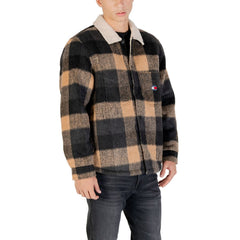 Black Recycled Polyester Coat