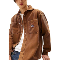 Beige Recycled Cotton Pattern Shirt