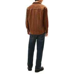 Beige Recycled Cotton Pattern Shirt