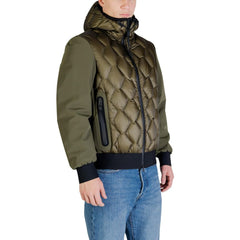 Bicolor Polyamide Coat