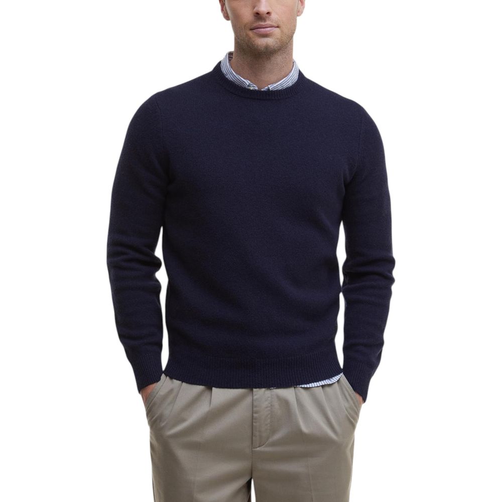Blue Wool Sweatshirt