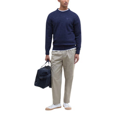 Blue Wool Sweatshirt