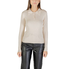 Beige Viscose Sweatshirt