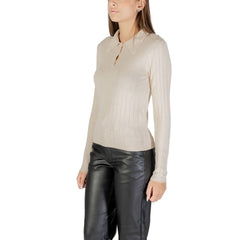 Beige Viscose Sweatshirt