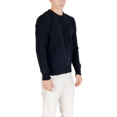 Black Polyester Sweatshirt