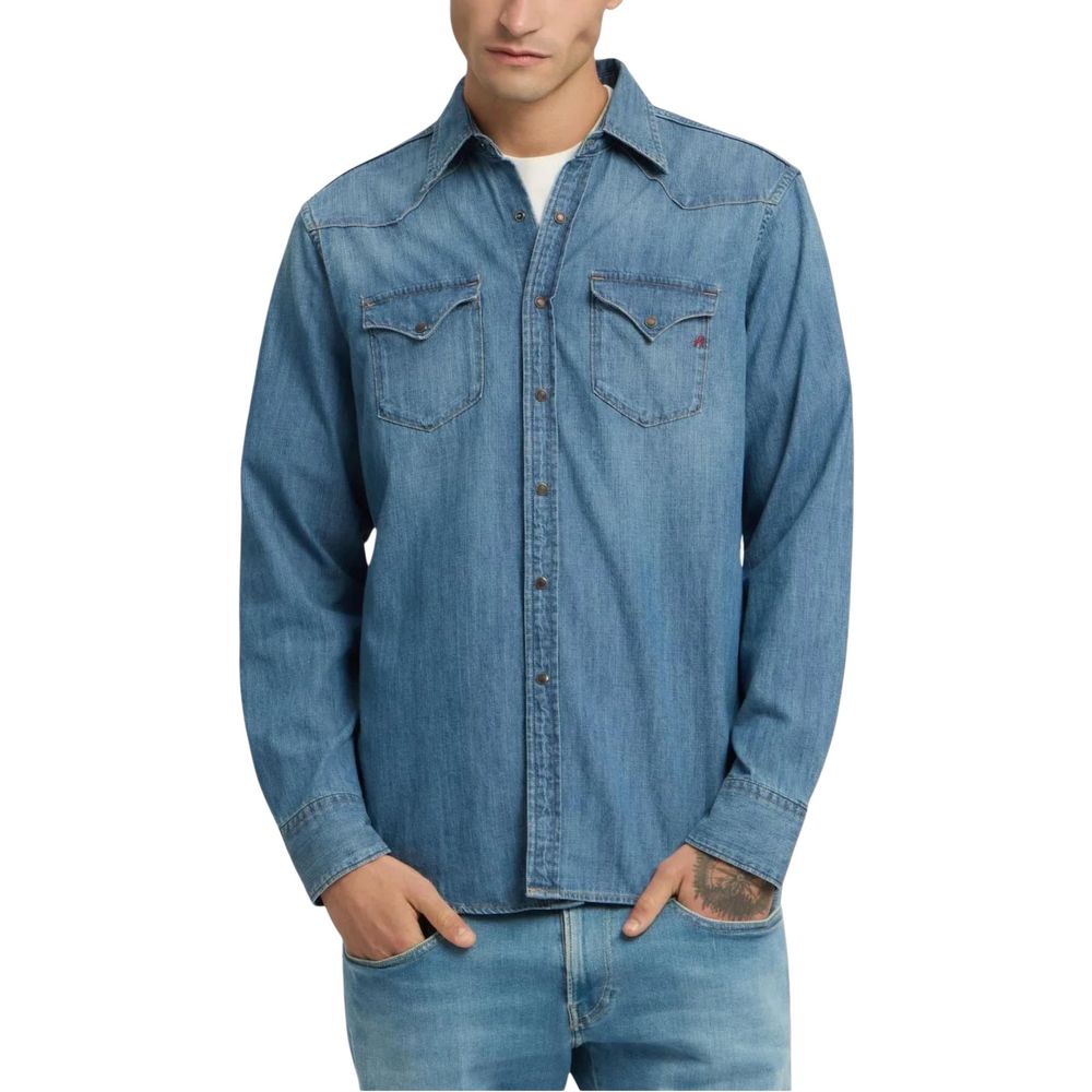 Blue Denim Shirt