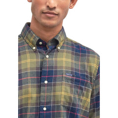 Bicolor Cotton Dress Shirt