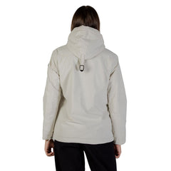 Beige Polyamide Shell Jacket