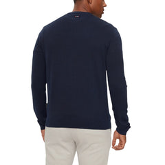 بلوزة قطنية زرقاء