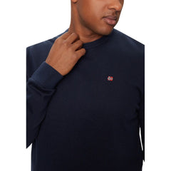 بلوزة قطنية زرقاء