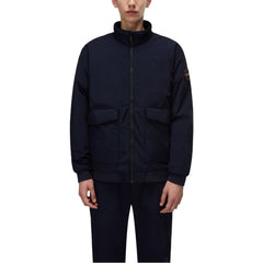 معطف أزرق من البولي أميد