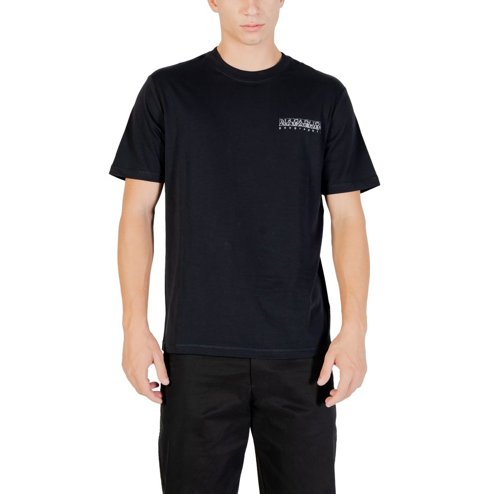 Black Cotton T-Shirt
