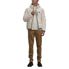 White Polyamide Shell Jacket