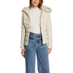 Beige Polyethylene Jackets And Coat