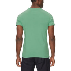 تي شيرت قطن ثنائي اللون