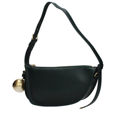 Green Leather Shoulder Bag