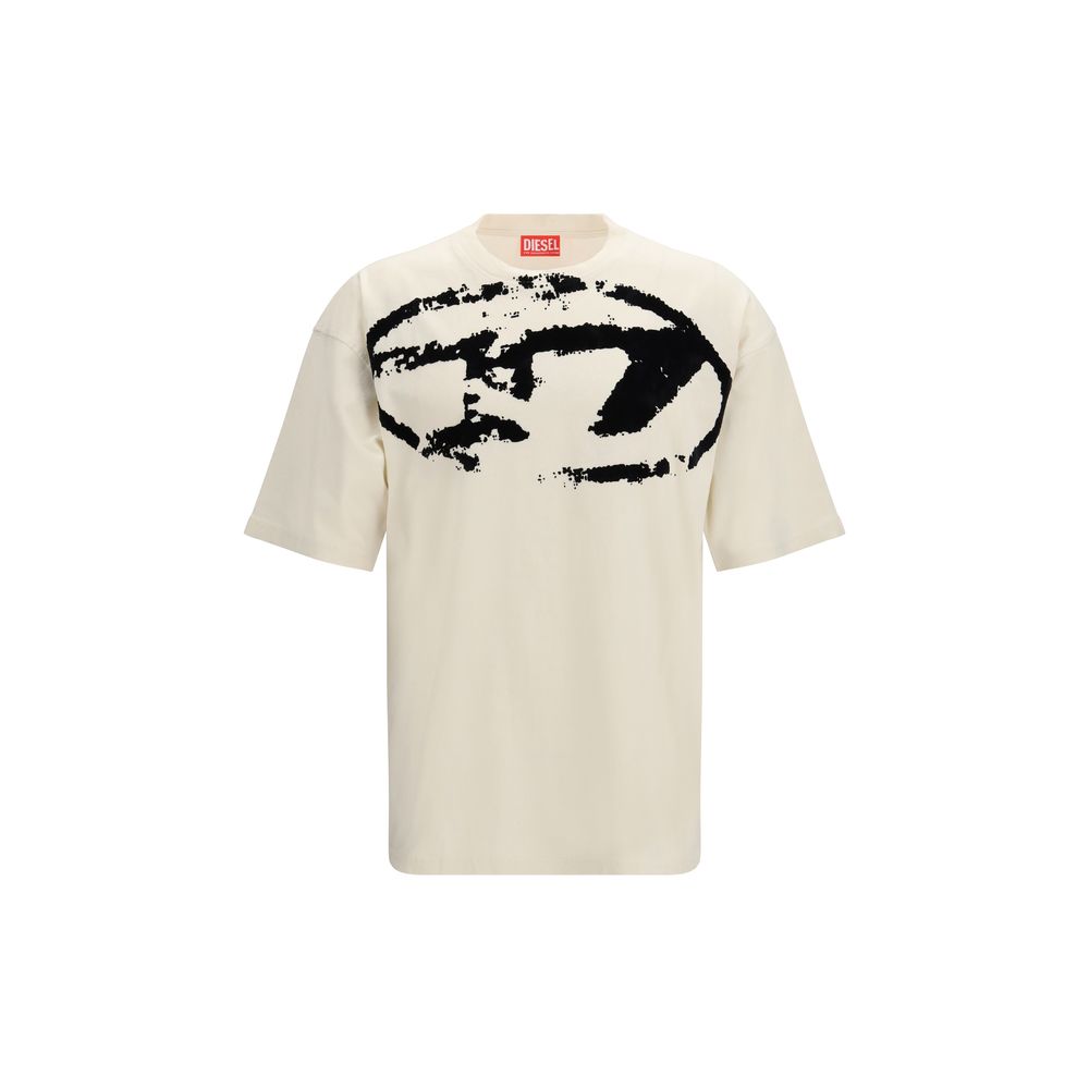 Beige Cotton T-Shirt