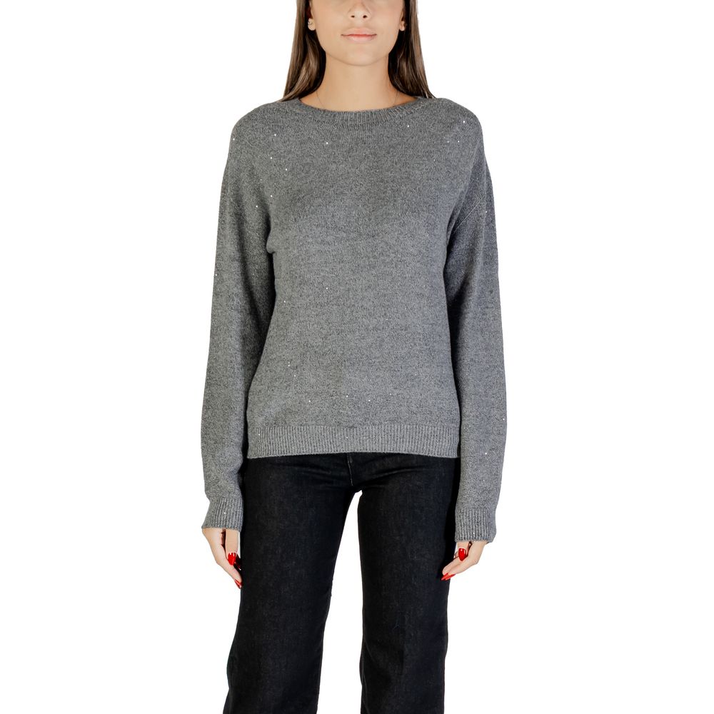 Gray Viscose Sweatshirt