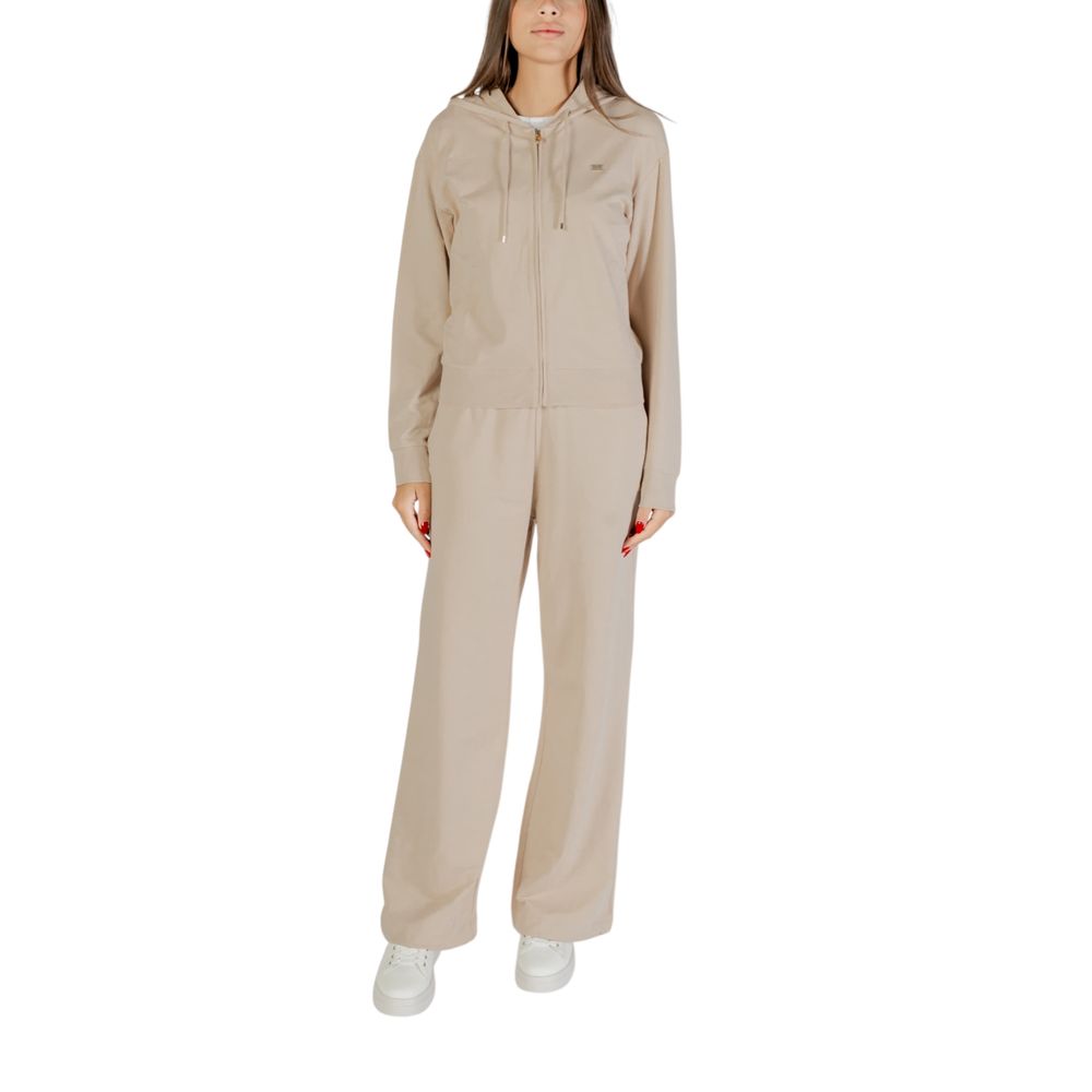 Beige Cotton Tracksuit
