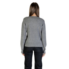 Gray Viscose Sweatshirt