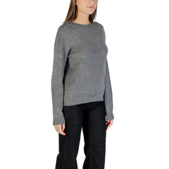 Gray Viscose Sweatshirt