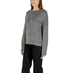 Gray Viscose Sweatshirt