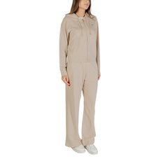 Beige Cotton Tracksuit