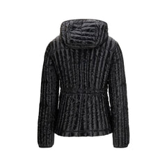 Black Nylon Full-Length Jacket