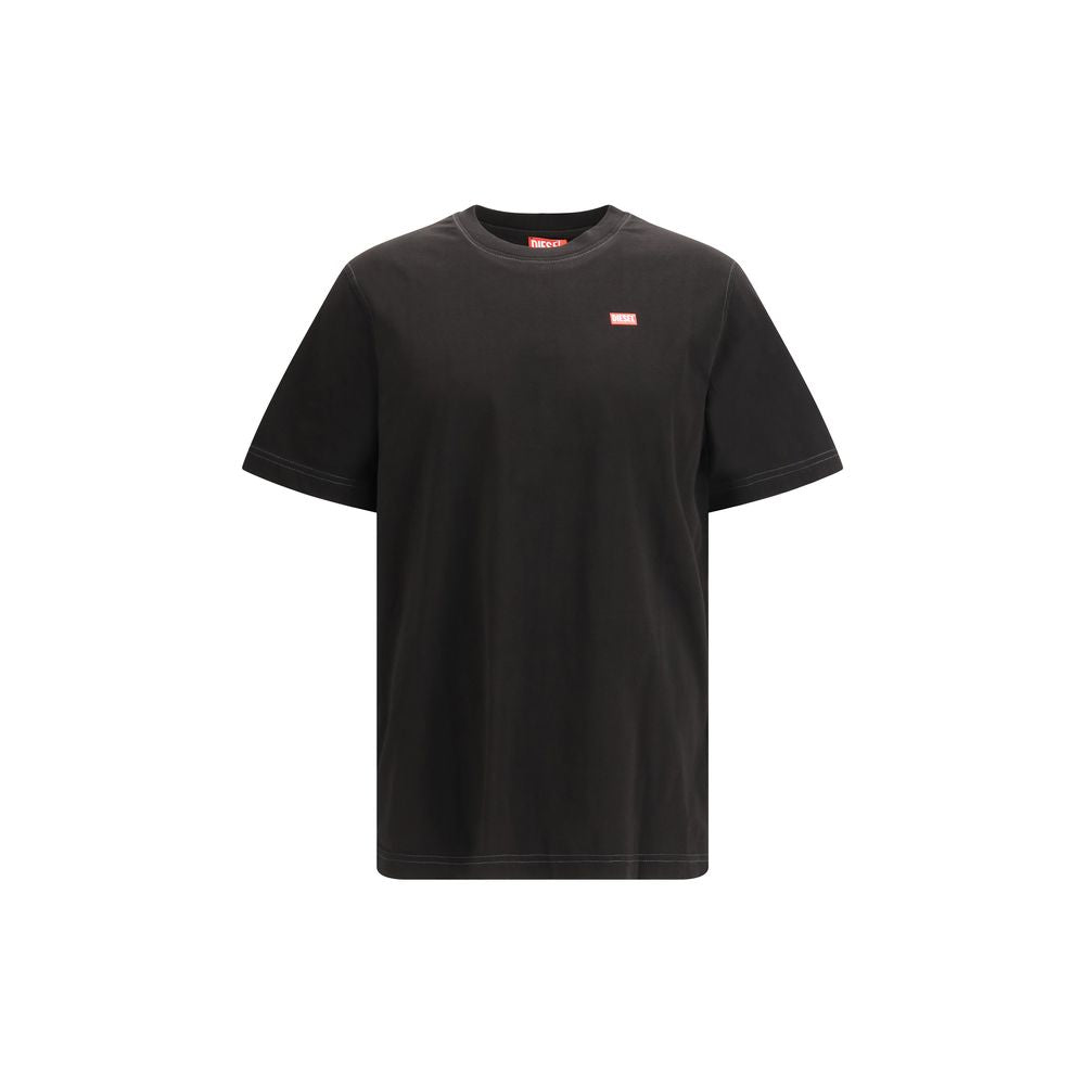 Black Cotton T-Shirt