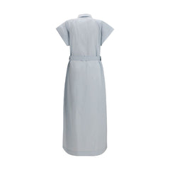 Blue Copper Long Dress