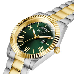 Gray Stainless Steel Dress Watch