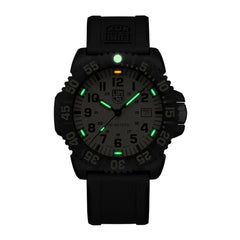 Black Resin Sport Watch