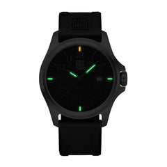 Black Resin Sport Watch
